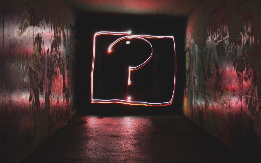 Image shows a question mark.